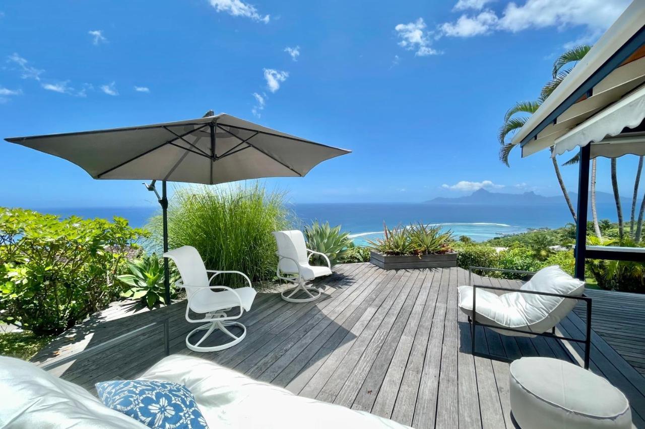 Villa Tiare Amazing View - Private Pool - 4 Bedrooms- Up To 7 Pers Punaauia  Eksteriør billede