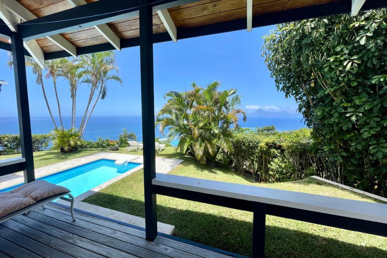 Villa Tiare Amazing View - Private Pool - 4 Bedrooms- Up To 7 Pers Punaauia  Eksteriør billede