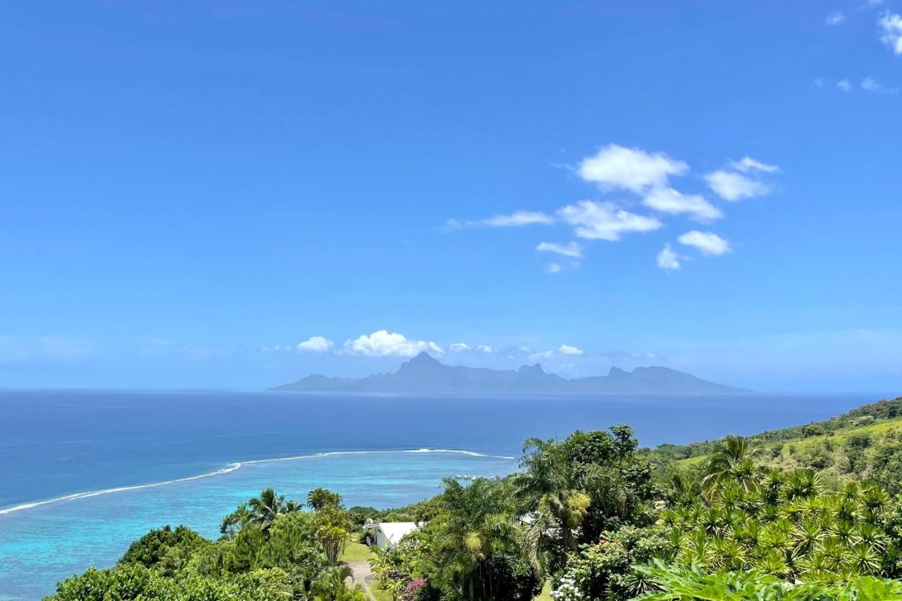Villa Tiare Amazing View - Private Pool - 4 Bedrooms- Up To 7 Pers Punaauia  Eksteriør billede